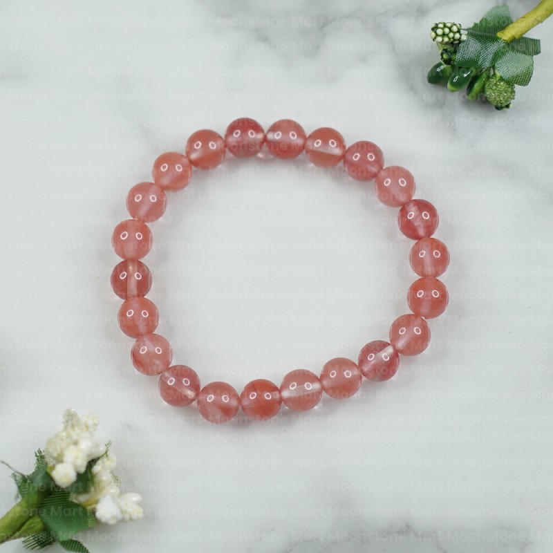 https://astroparduman.com/holypebbles/Cherry quartz bracelet