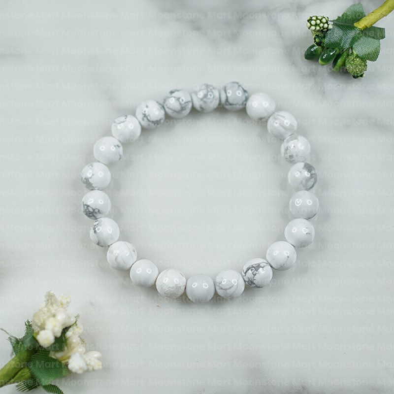 https://astroparduman.com/holypebbles/Howlite Bracelet